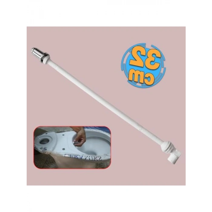Ayarlanabilir Tuvalet Taharet Çubuğu 32 cm Plastik Boru