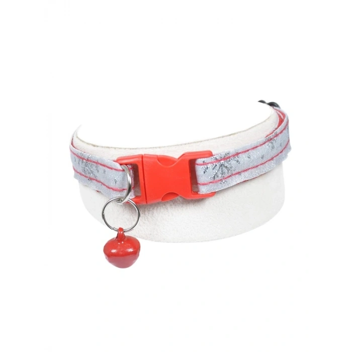 Ayarlanabilir Zilli Kedi ve Köpek Tasma - Konforlu Kullanım