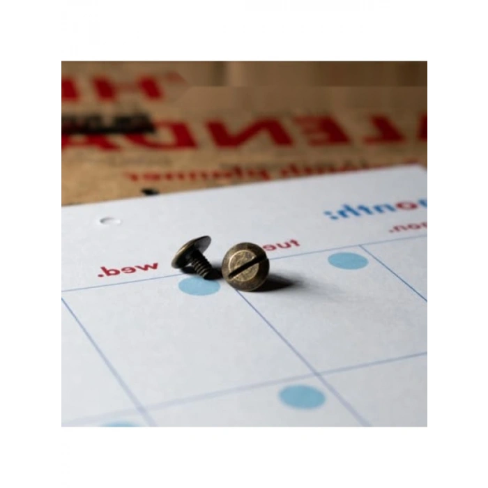 Aylık Planlayıcı Duvar Takvimi - Tarihsiz