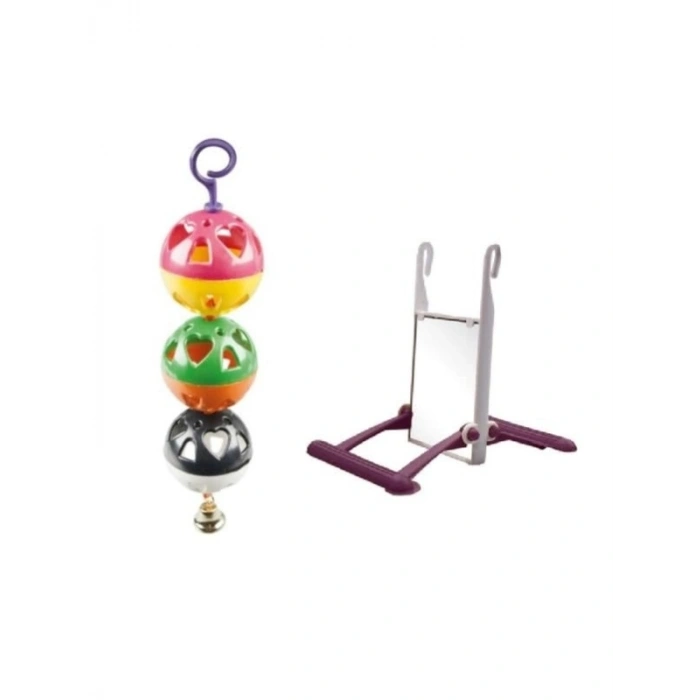 Aynalı Salıncak ve 3lü Top Seti