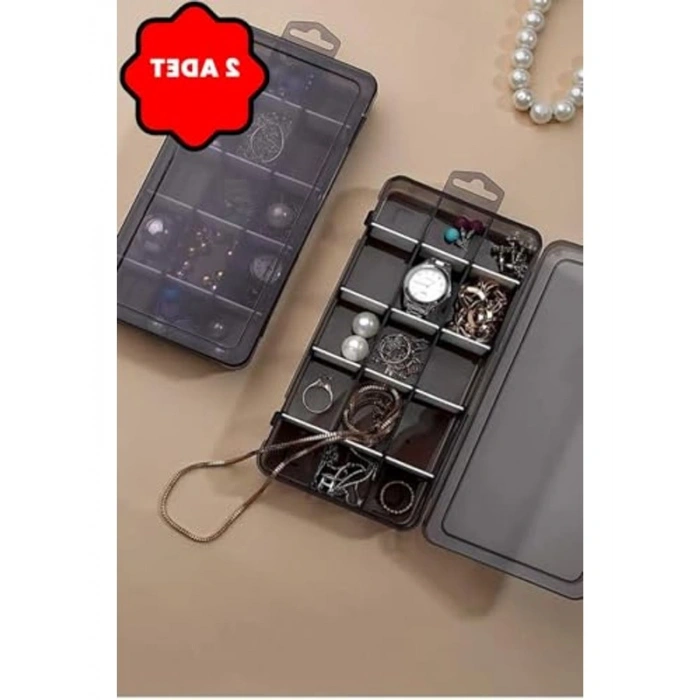 Ayraçlı Askılı Takı Organizeri, 2 Adet Set ile Pratik Düzenleme