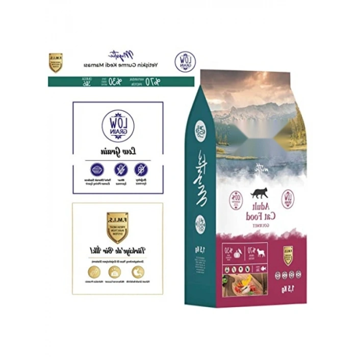 Az Tahıllı Gurme Kedi Maması (1,5 Kg)