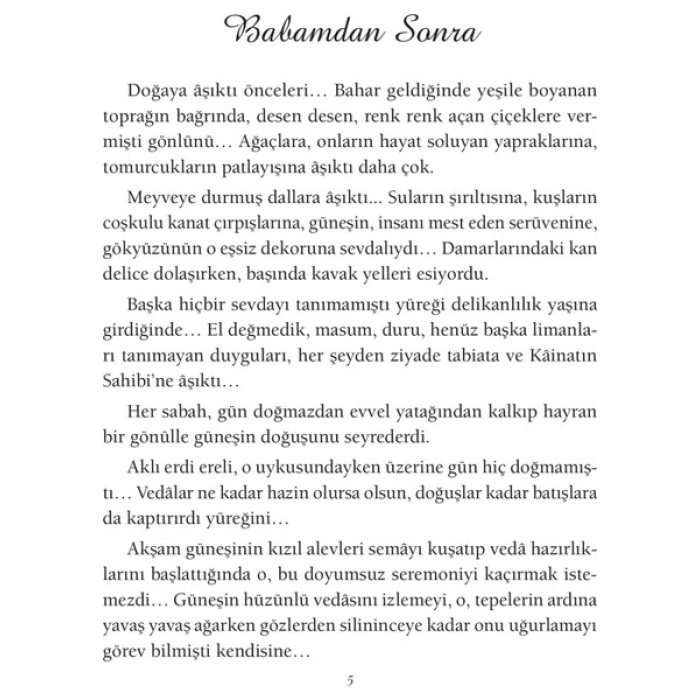 Babamdan Sonra - Ahmed Günbay Yıldız