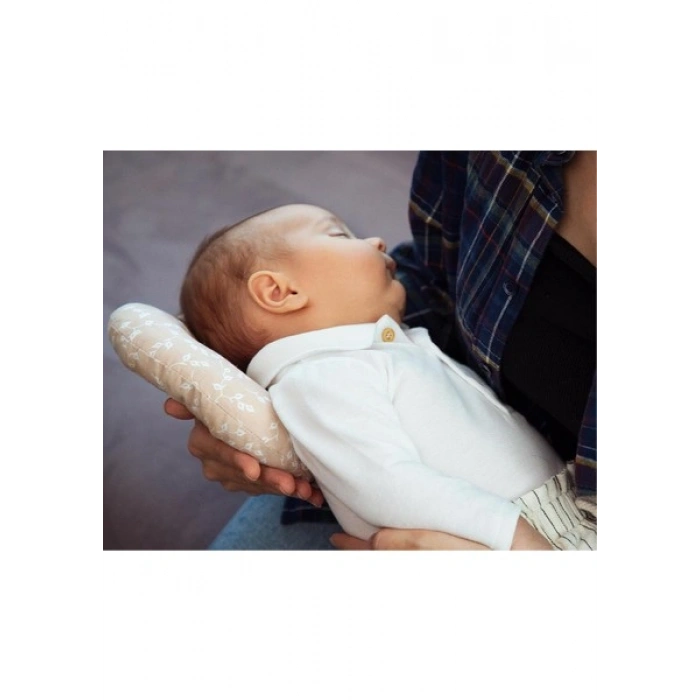 Babyjem Emzirme Yastığı Somon Çiçek