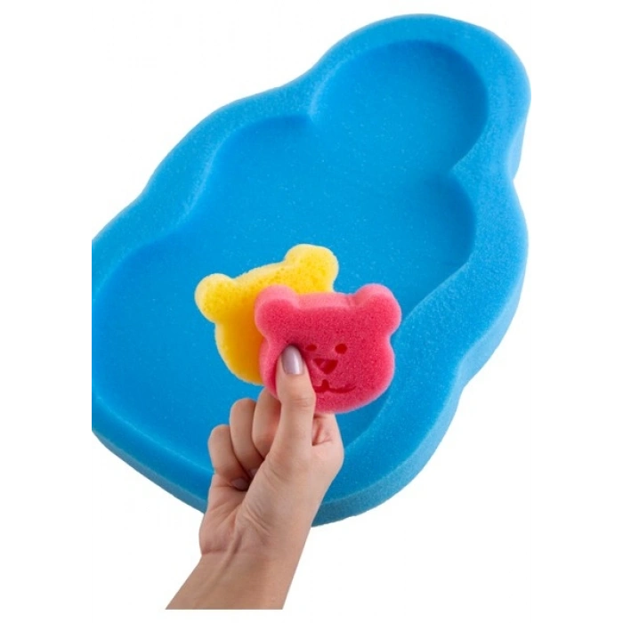 Babyjem Küvet Süngeri Mavi