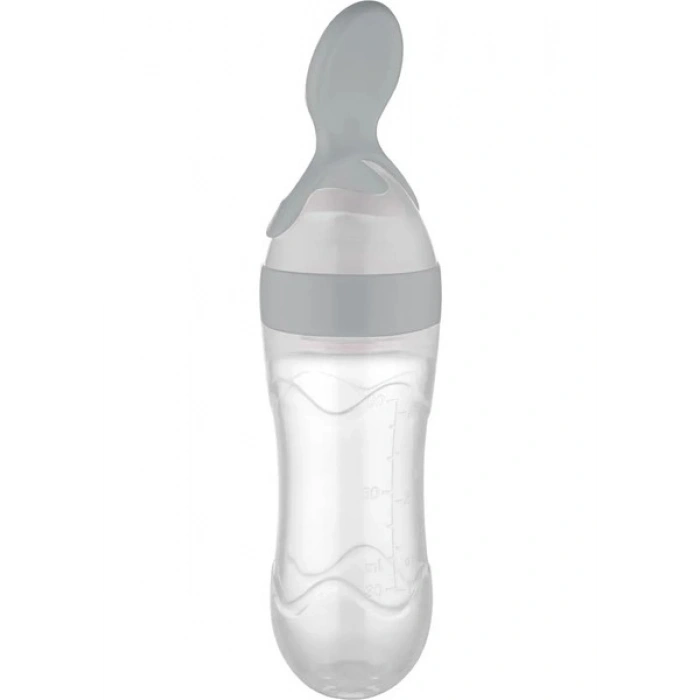 Babyjem Sıkmalı Kaşık Gri