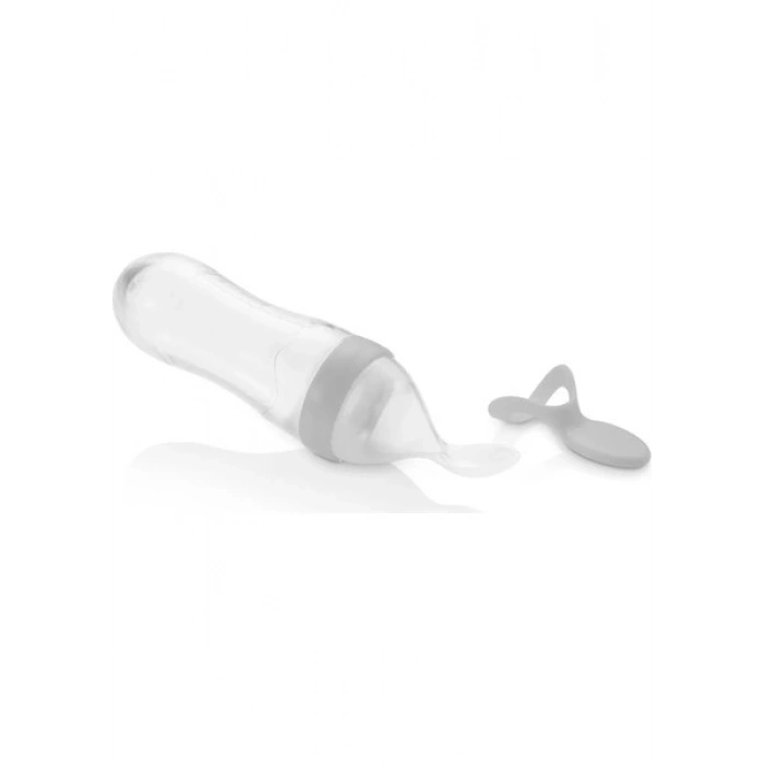 Babyjem Sıkmalı Kaşık Gri