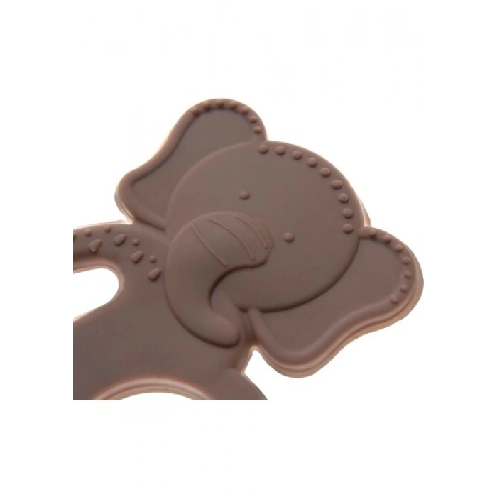 Babyjem Silikon Fil Dişlik 808 Latte