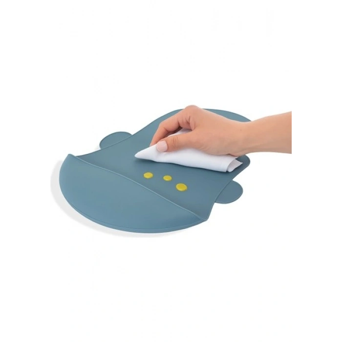 Babyjem Silikon Mama Önlüğü Mint