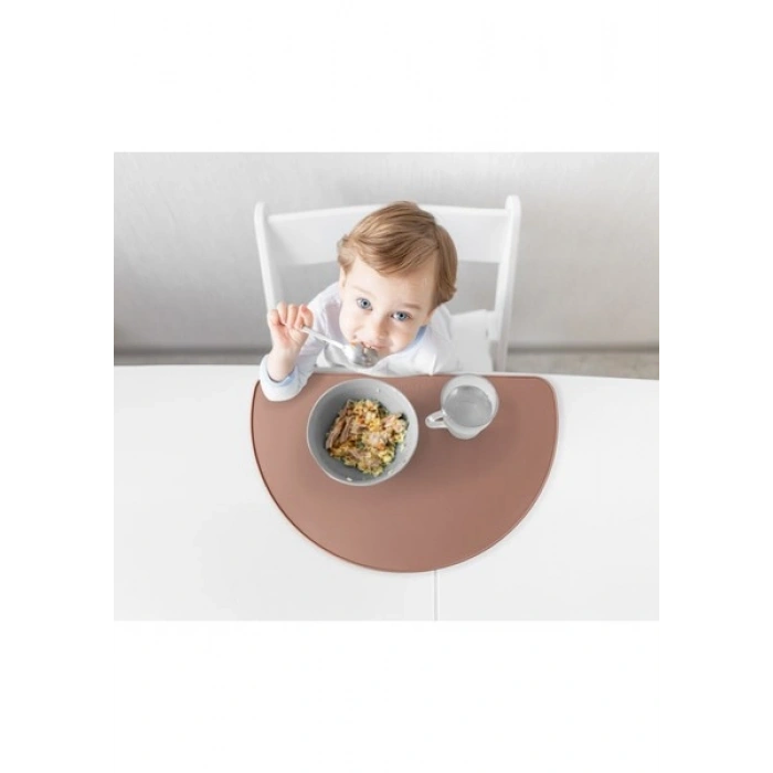 Babyjem Silinebilir Beslenme Mama Servis Matı Latte
