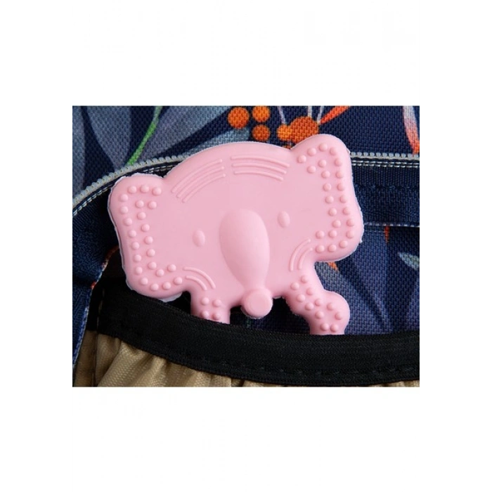 Babyjem Yumuşak Diş Kaşıyıcı Fil Pembe