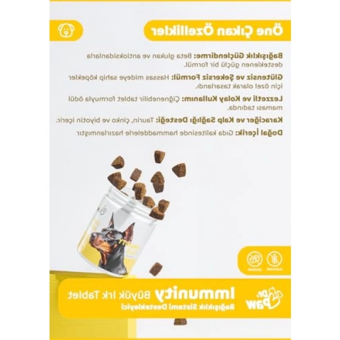 Bağışıklık Güçlendirici Tablet, 60 Adet, 120 Gr