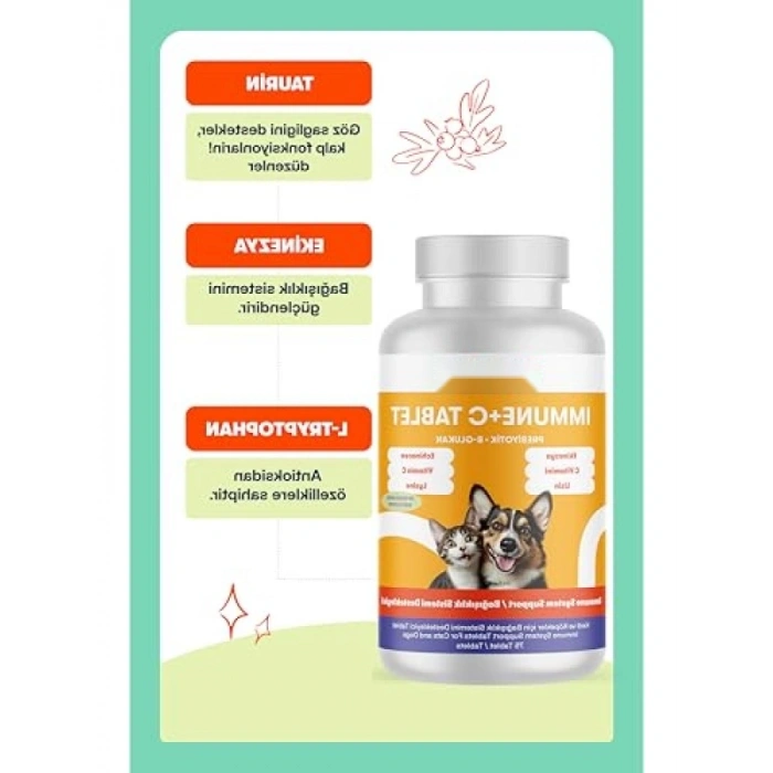 Bağışıklık Sistemi Desteği İçin C Vitamini Tabletleri, 75 Tablet