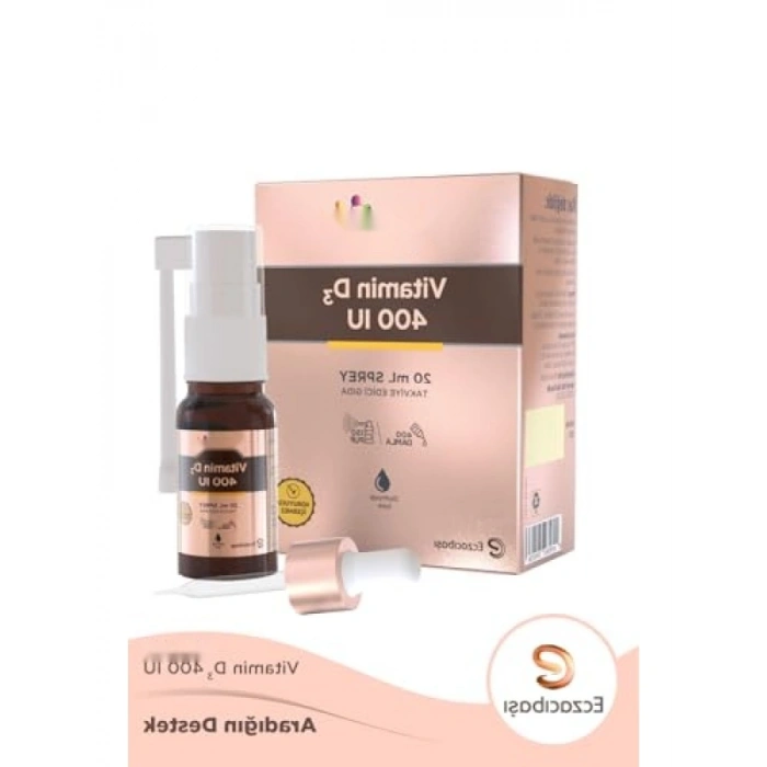 Bağışıklık ve Kemik Sağlığı İçin D3 Vitamini Sprey - 20 mL