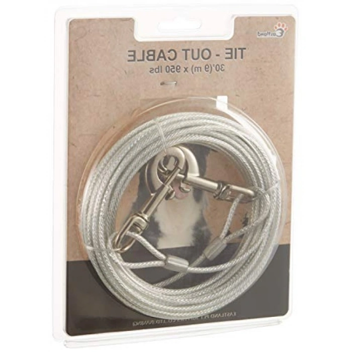 Bahçe Bağlama Çelik Halatı, 3 Mm x 9 Metre, 35 Kg