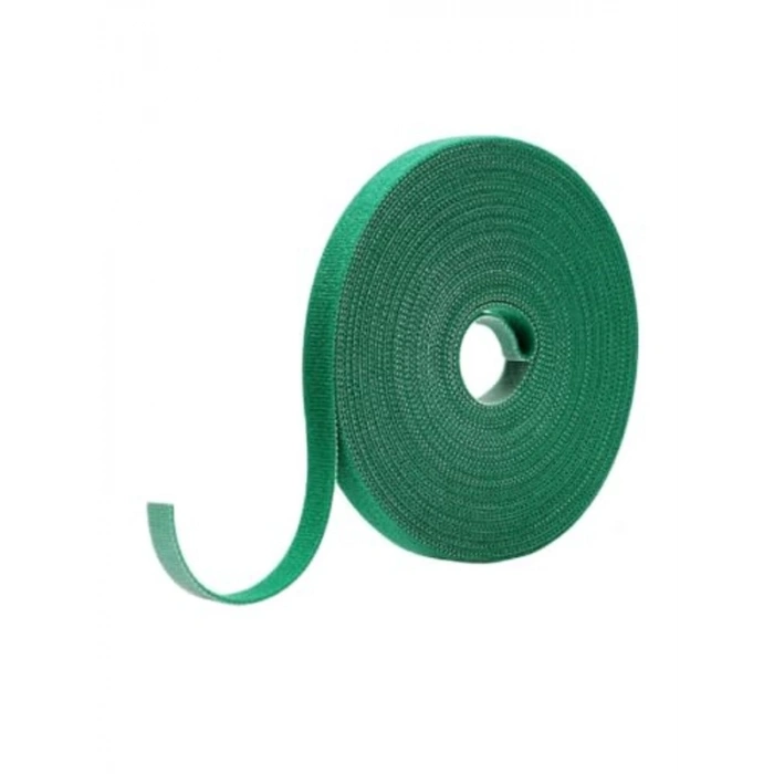 Bahçe Bitki Bağlama Bandı, Yeşil, Cırt Cırt, 1 cm x 10 metre