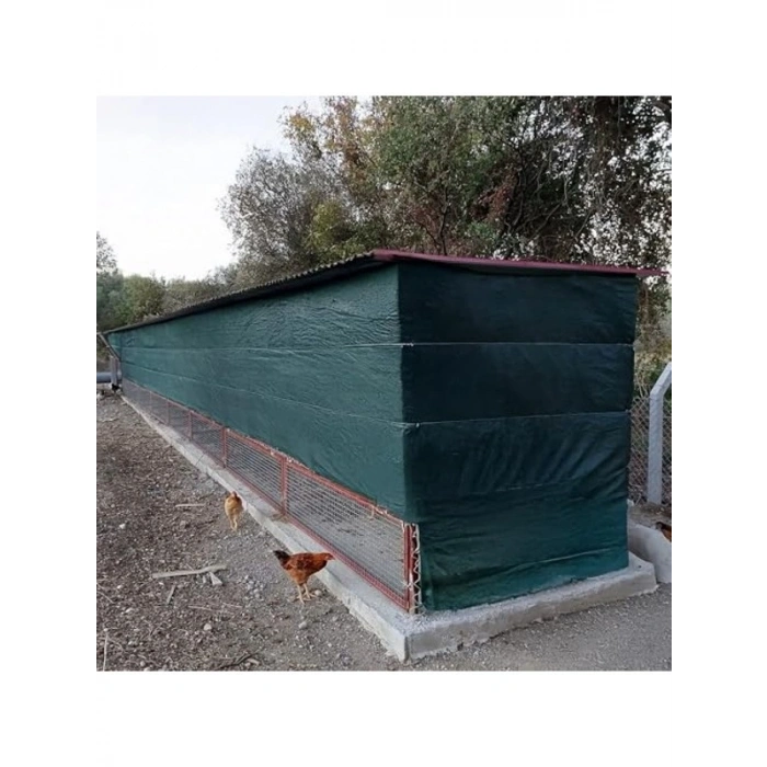 Bahçe Çit Filesi, Yeşil Renk, Görüntü Kesme Özelliği ile 3 m x 5 m