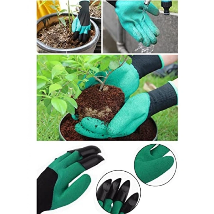 Bahçe Eldiveni, Toprak Kazma ve Dikim için Korumalı