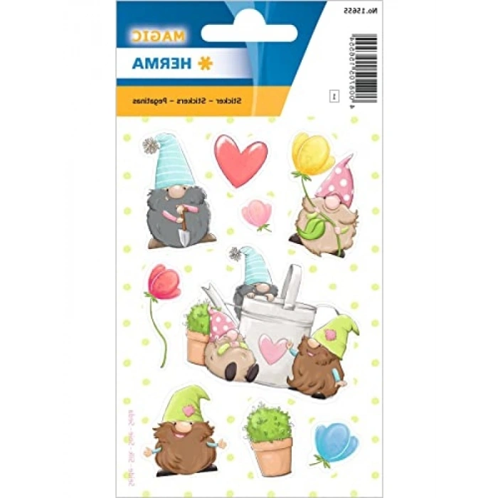 Bahçe Süslemeleri İçin 9lu Ipek Tasarım Etiket Seti