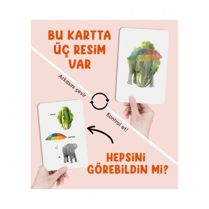 Bak Bak Saklambaç - Dikkati Geliştiren Oyun Kartları