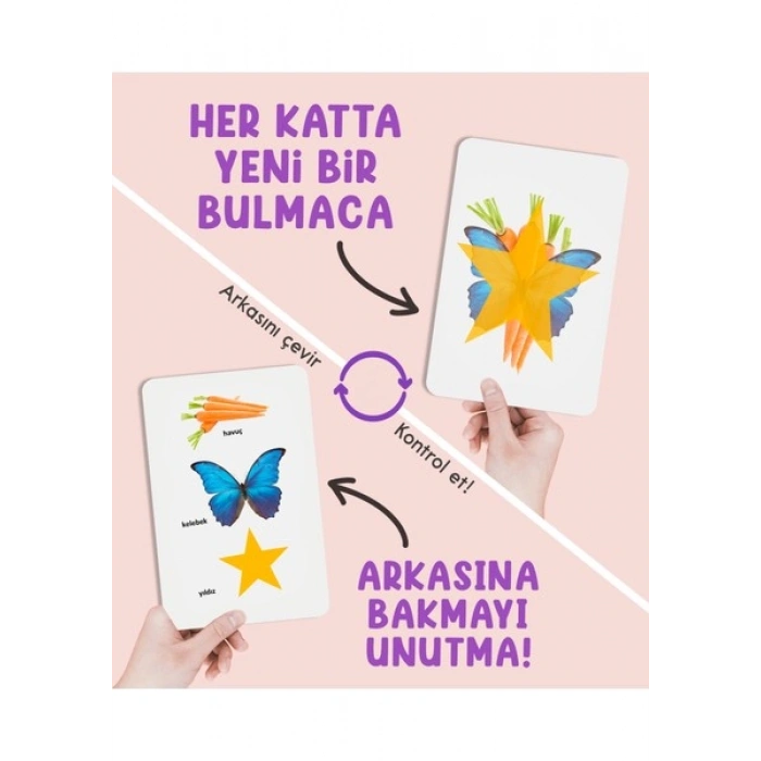Bak Bak Saklambaç - Dikkati Geliştiren Oyun Kartları