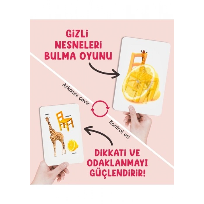 Bak Bak Saklambaç - Dikkati Geliştiren Oyun Kartları