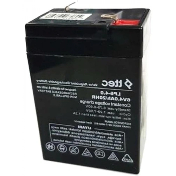 Bakım Gerektirmeyen Kuru Akü, 6V 4Ah