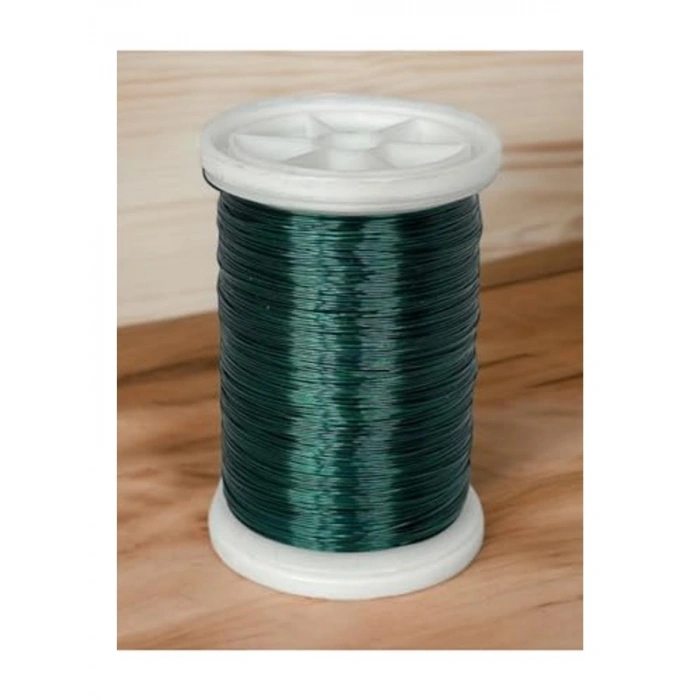 Bakır Filografi Teli, 0.30 mm Kalınlık, Ördek Yeşili