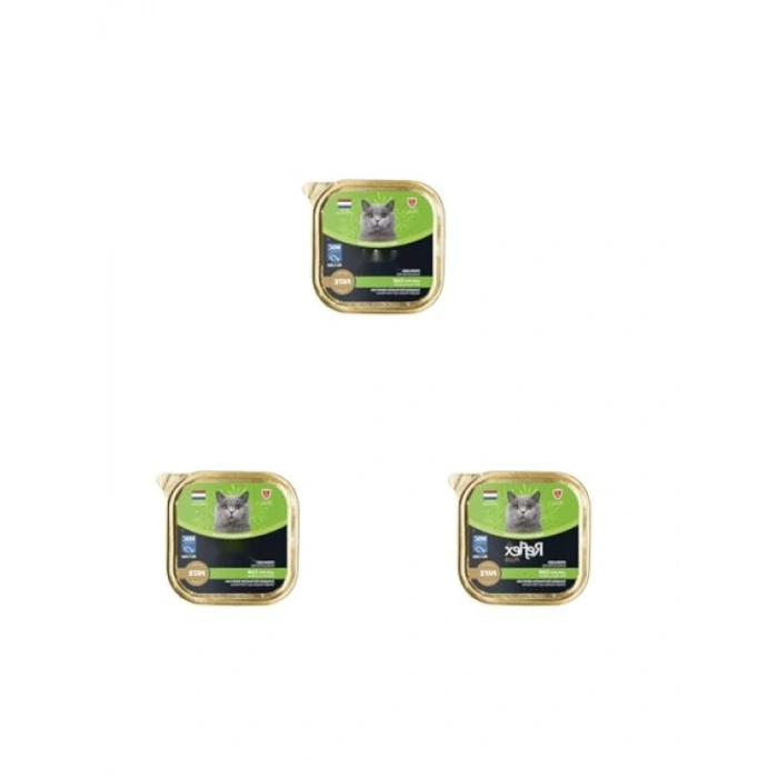 Balıklı Kısır Kedi Konservesi, 85 GR, 3lü Paket
