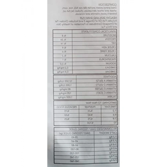 Balıklı Yetişkin Kedi Maması, 1 Kg