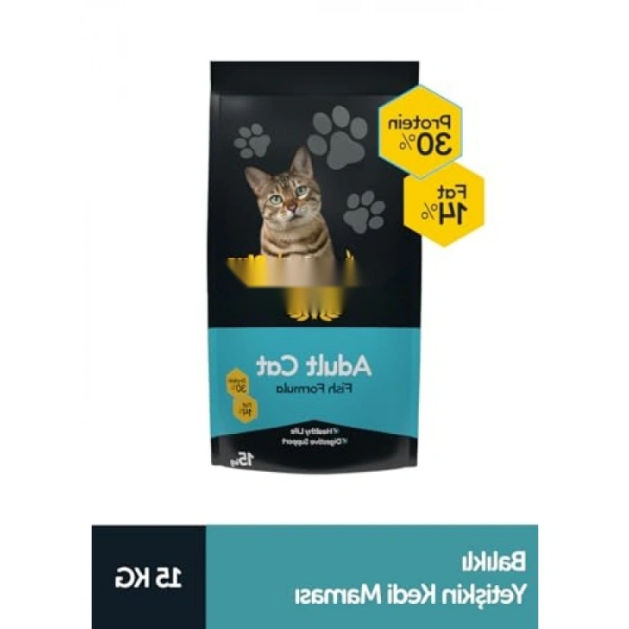 Balıklı Yetişkin Kedi Maması 15 kg