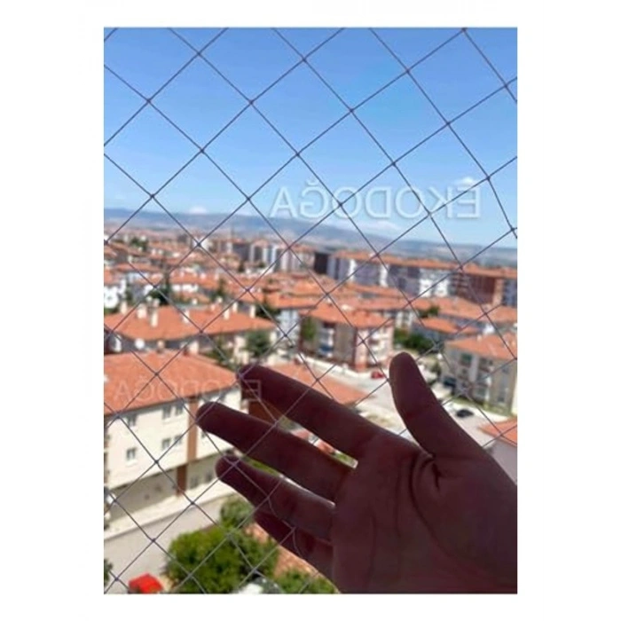 Balkon Filesi 5X6 Metre, Kuş ve Kedi Önleme Ağı
