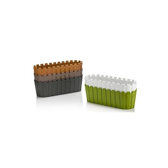 Balkon Saksısı, 30 cm ve 3 Litre Kapasite ile Pratik Kullanım