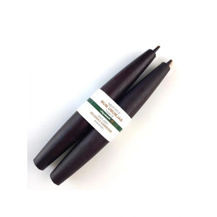 Balmumu Mumu, Mermi Formunda, Şamdan Mumu, 22 cm