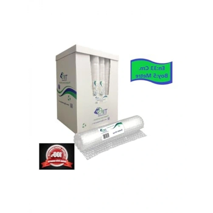 Balonlu Naylon Ambalaj, 5 Adet, 33 cm En, 5 Metre Boy