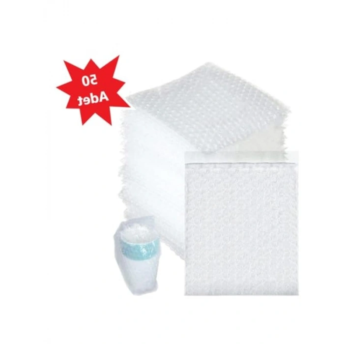 Balonlu Patpat Torba Seti - 20 x 30 cm, 50 Adet