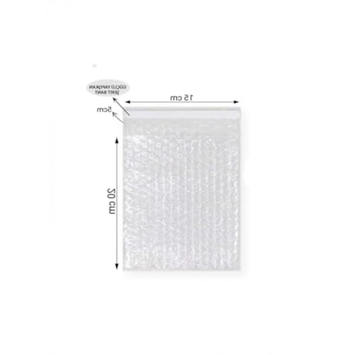 Balonlu Torba, 15x20 cm +5, 10 Adet, Bantlı