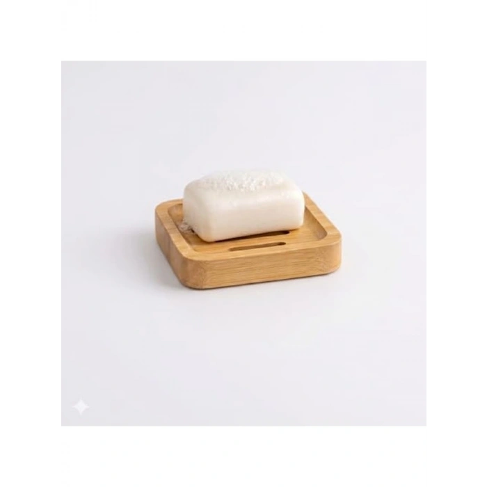 Bambu Ahşap Sabunluk, Su Tahliyeli Tasarım ile Banyo ve Mutfak için Uygun