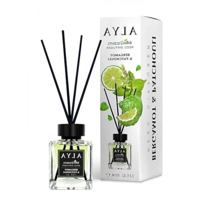 Bambu Çubuklu Oda Kokusu - Bergamot ve Paçuli