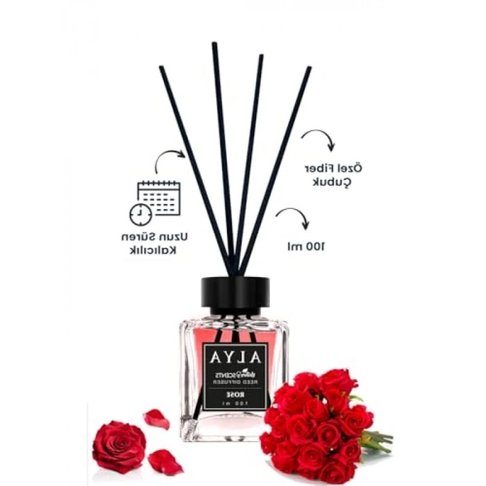 Bambu Çubuklu Oda Kokusu - Gül Aroması