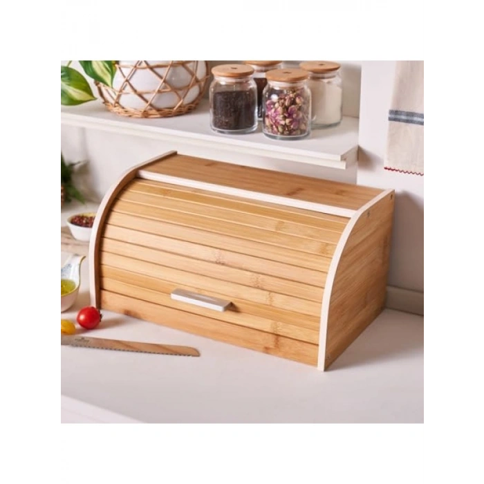 Bambu Ekmek Kutusu, Sürgülü Kapaklı