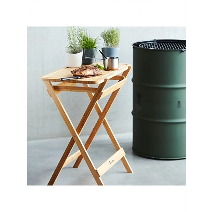 Bambu Kesme Masası, 70 x 43 x 81 cm