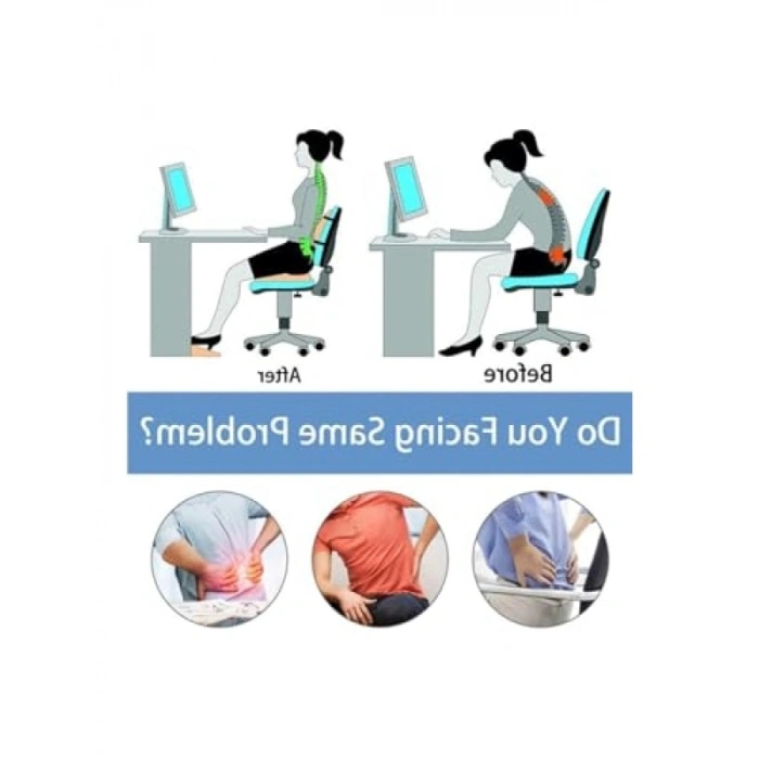 Bambu Kılıflı Oturma Minderi ve Sırt Yastığı Seti