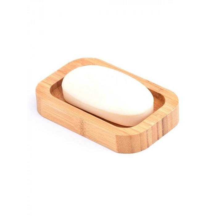 Bambu Sabunluk, Oval Delikli Model, Mutfak ve Banyo için