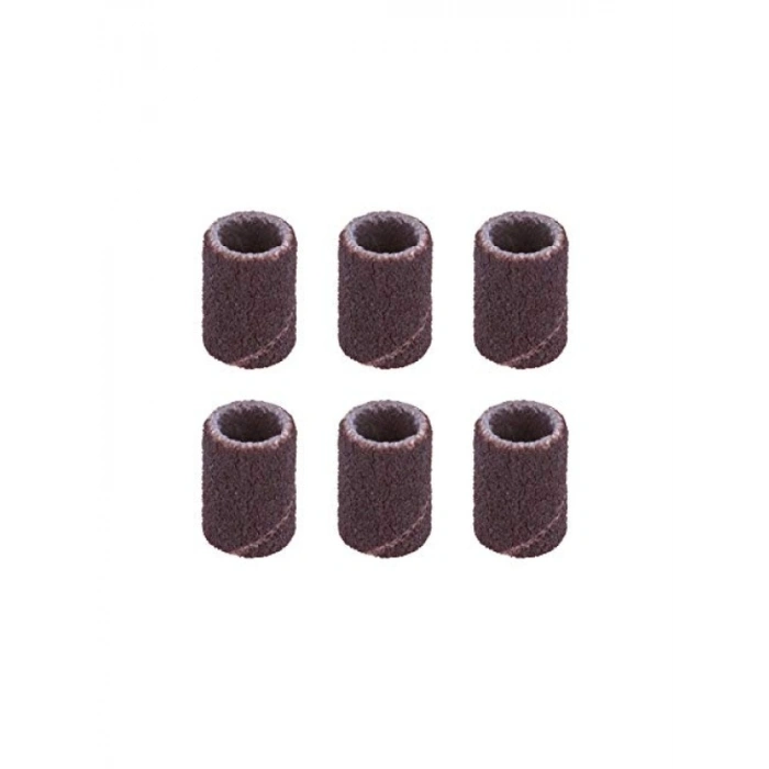 Bant Zımpara, 6,4 mm, 120 Kum, 6lı Paket