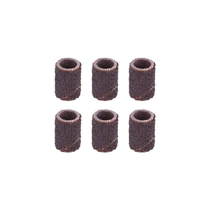 Bant Zımpara, 6,4 mm, Ahşap ve Plastik İçin 60 Kumlu, 6lı