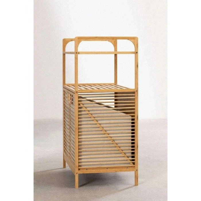 Banyo Düzenleyici, 2 Raflı Kirli Sepetli Organizer