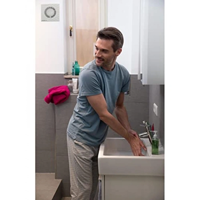 Banyo Havalandırma Fanı, 1300 Serisi ile 100 mm Çapında Etkili Havalandırma