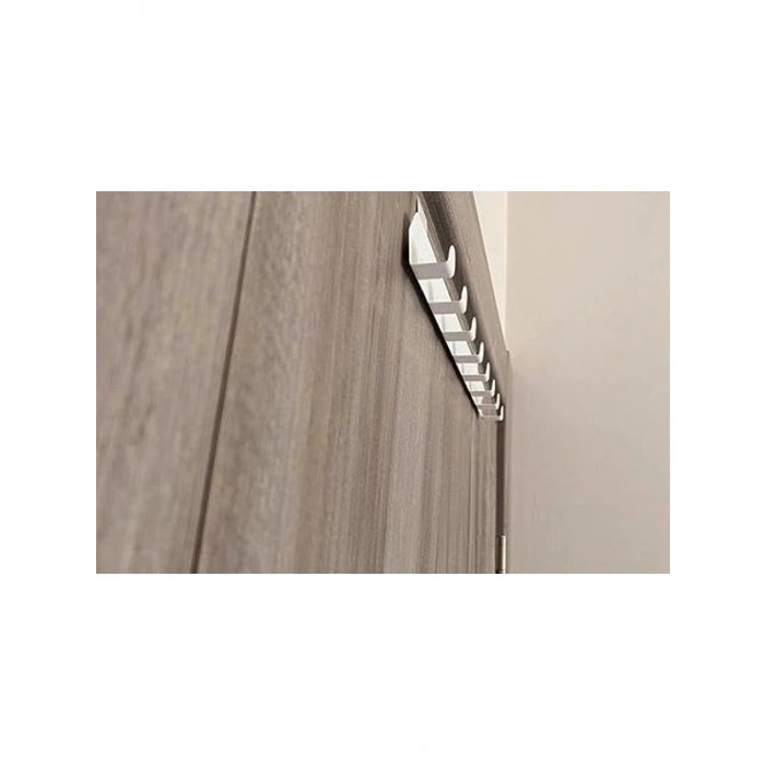 Banyo Kapısı Arkası Askılık, Metal Beyaz Tasarımlı Organizer