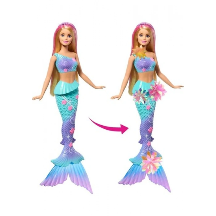 Barbie Büyülü Çiçekler Deniz Kızı Bebeği JDM72